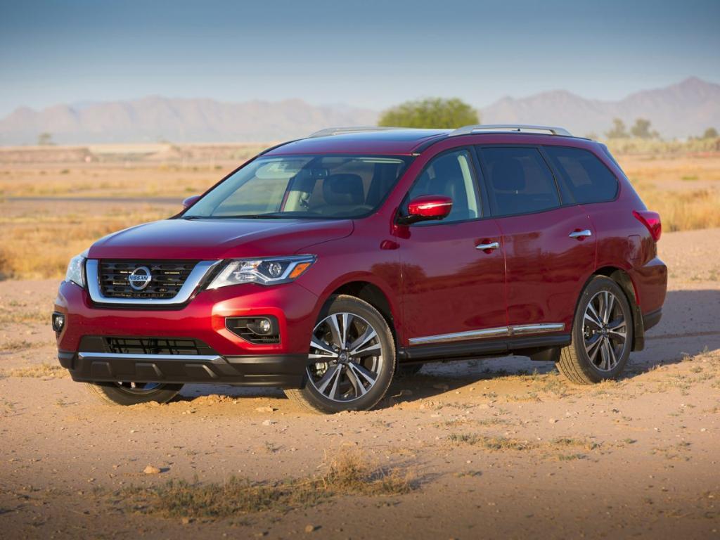 used 2018 Nissan Pathfinder car, priced at $17,500