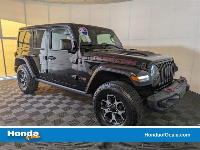 used 2021 Jeep Wrangler Unlimited car, priced at $37,963