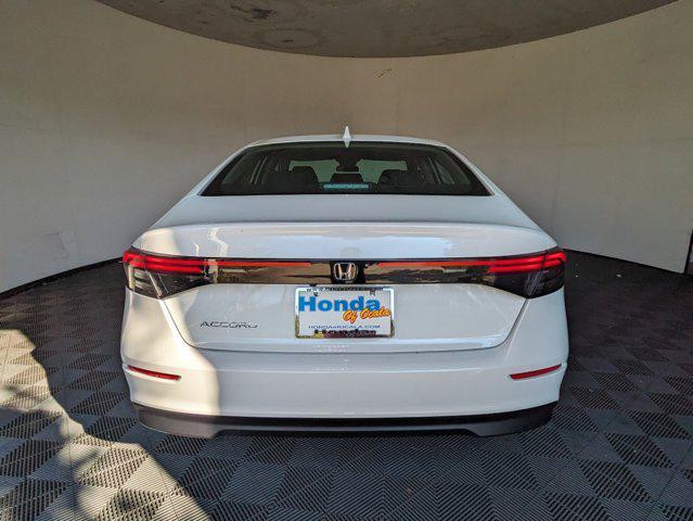 new 2024 Honda Accord car, priced at $30,216