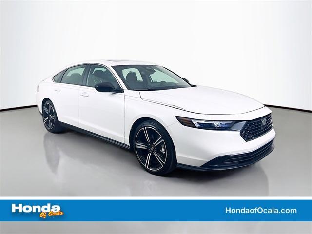 used 2023 Honda Accord Hybrid car, priced at $24,333
