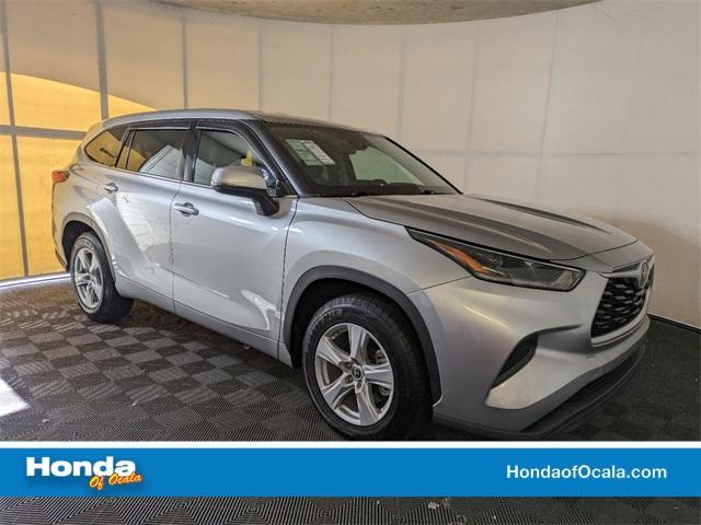 used 2021 Toyota Highlander car, priced at $26,993