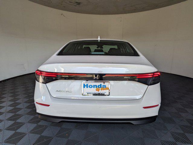 new 2024 Honda Accord car, priced at $28,423