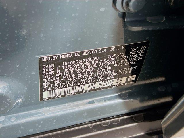 new 2026 Honda HR-V car, priced at $27,146