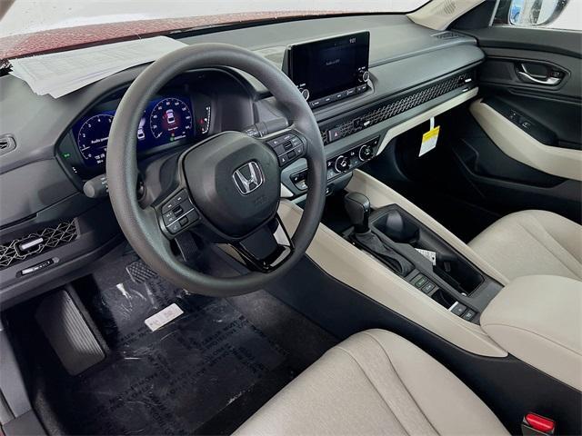 new 2025 Honda Accord car, priced at $30,939