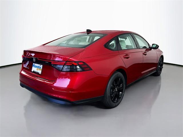 new 2025 Honda Accord car, priced at $30,939