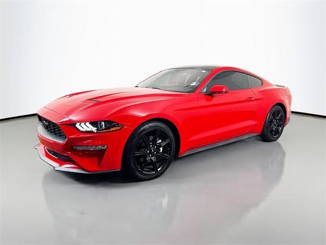 used 2018 Ford Mustang car, priced at $17,817