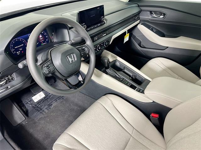 new 2025 Honda Accord car, priced at $30,463