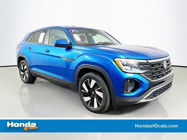 used 2024 Volkswagen Atlas Cross Sport car, priced at $32,518