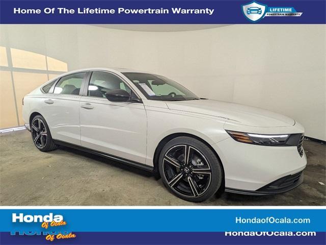 new 2025 Honda Accord Hybrid car, priced at $33,808