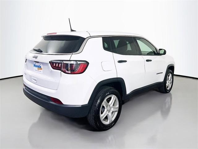 used 2023 Jeep Compass car, priced at $17,504