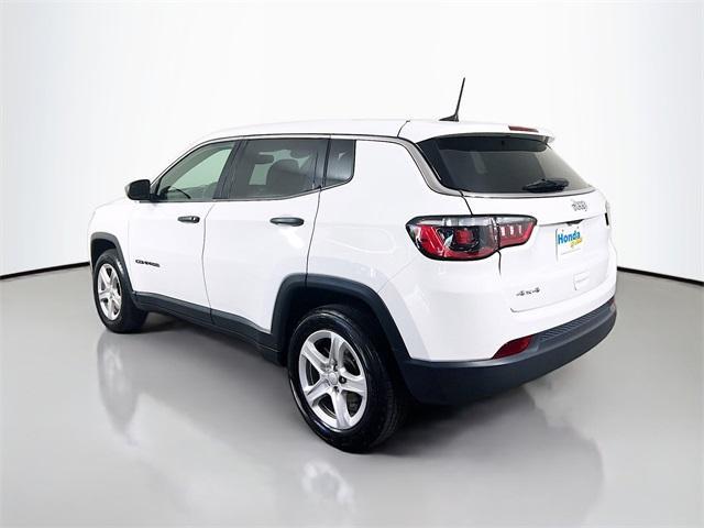 used 2023 Jeep Compass car, priced at $17,504