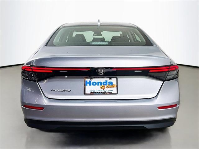 new 2025 Honda Accord car, priced at $28,478