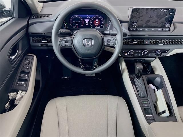 new 2025 Honda Accord car, priced at $30,463