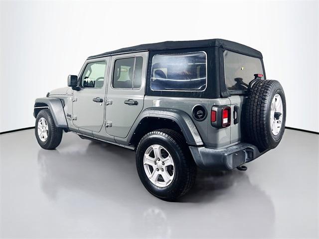 used 2021 Jeep Wrangler Unlimited car, priced at $27,987