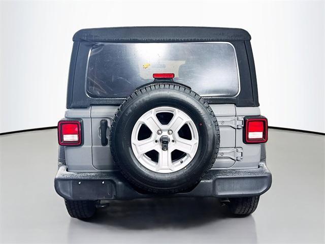 used 2021 Jeep Wrangler Unlimited car, priced at $27,987