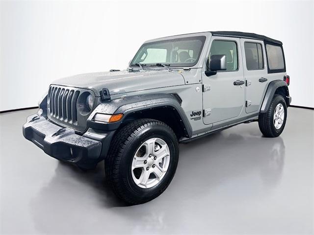 used 2021 Jeep Wrangler Unlimited car, priced at $27,987