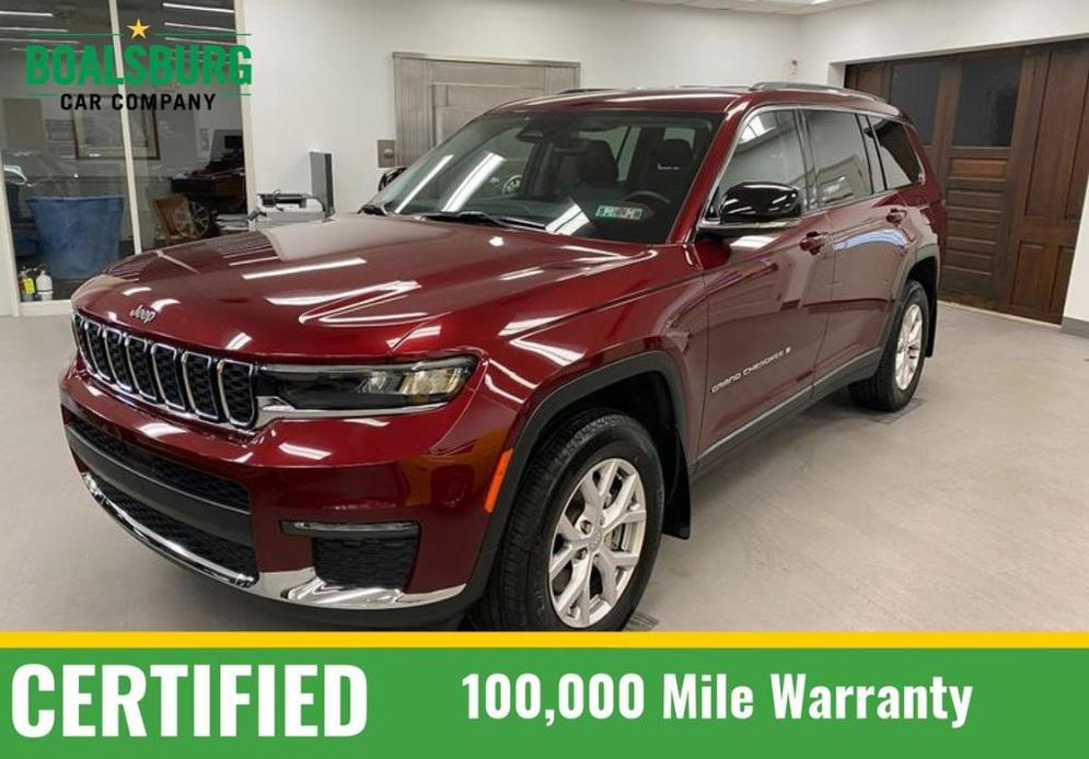 used 2021 Jeep Grand Cherokee L car, priced at $32,985