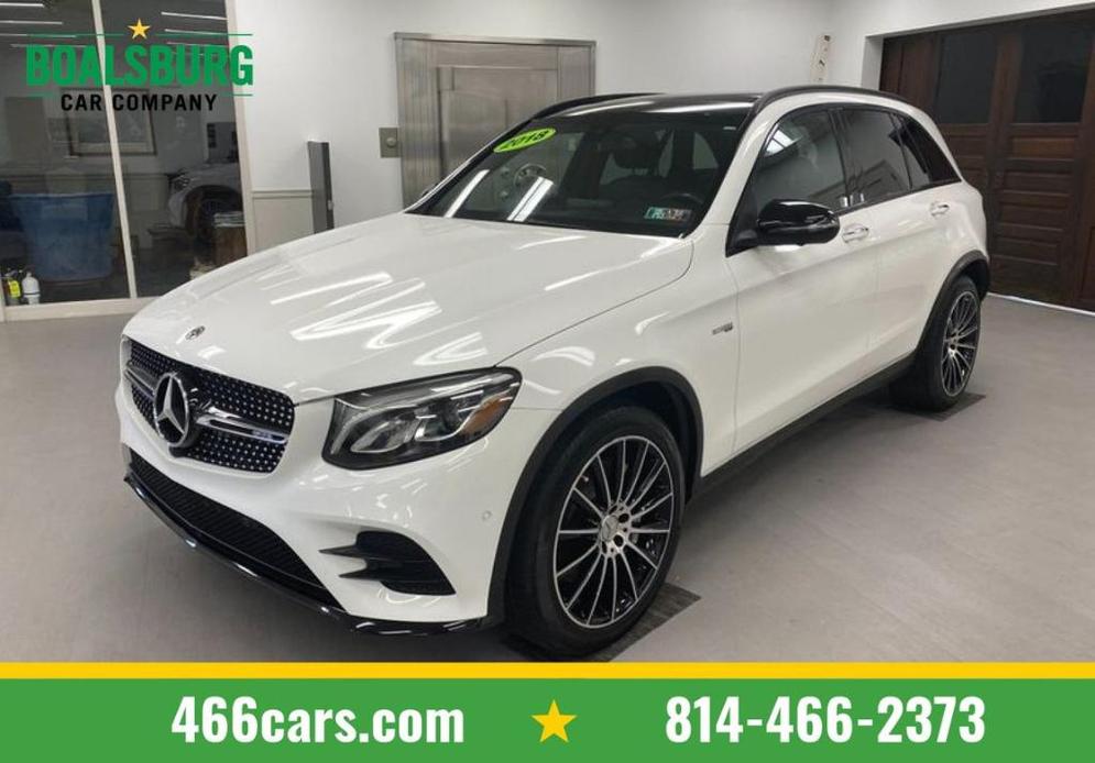 used 2018 Mercedes-Benz AMG GLC 43 car, priced at $29,985