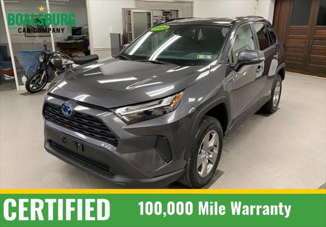 used 2024 Toyota RAV4 Hybrid car, priced at $33,985