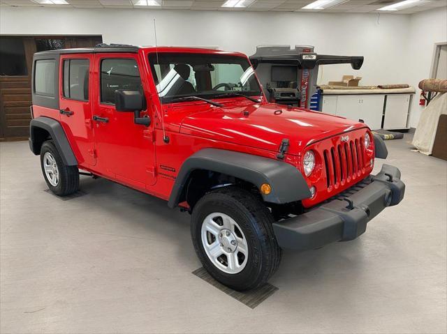 used 2018 Jeep Wrangler JK Unlimited car, priced at $19,985