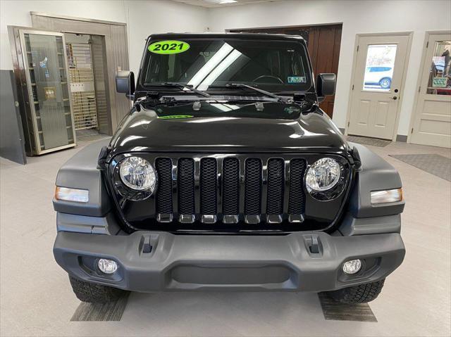 used 2021 Jeep Wrangler Unlimited car, priced at $33,985