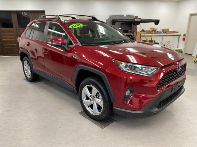 used 2021 Toyota RAV4 Hybrid car, priced at $33,985