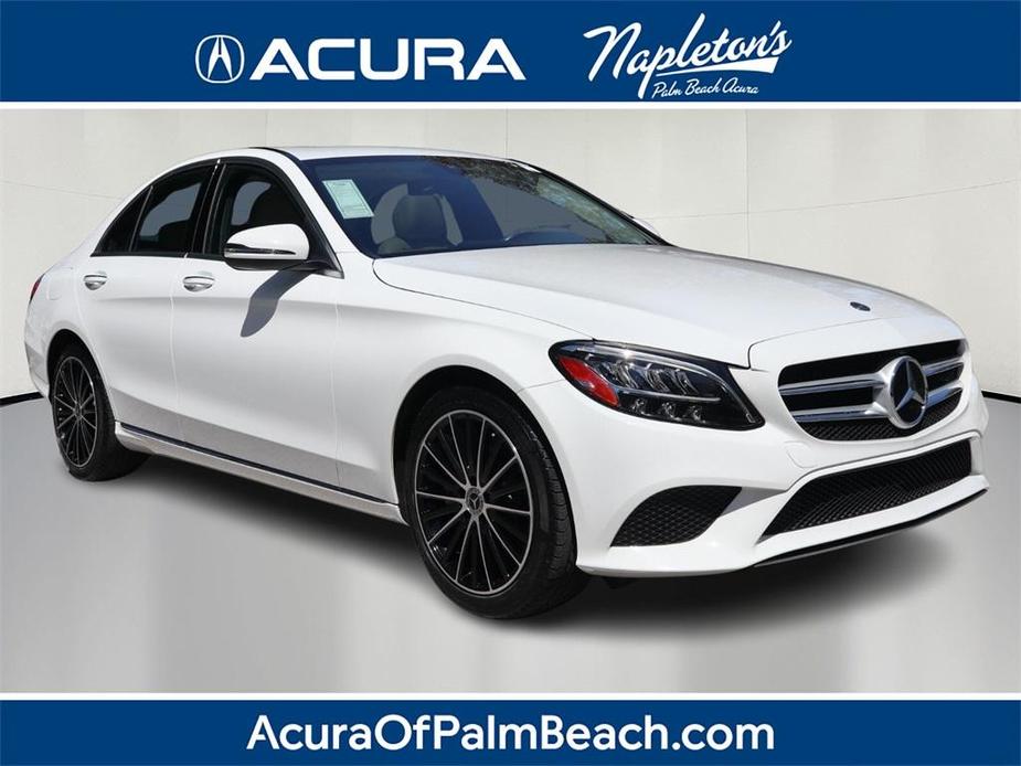 used 2021 Mercedes-Benz C-Class car, priced at $29,994