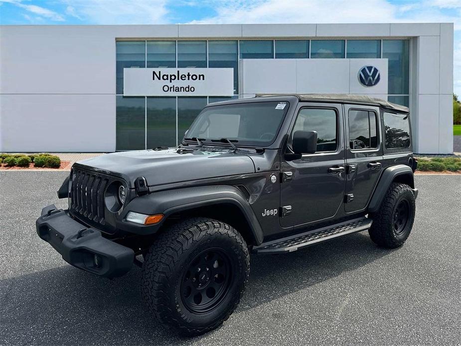 used 2021 Jeep Wrangler Unlimited car, priced at $26,900