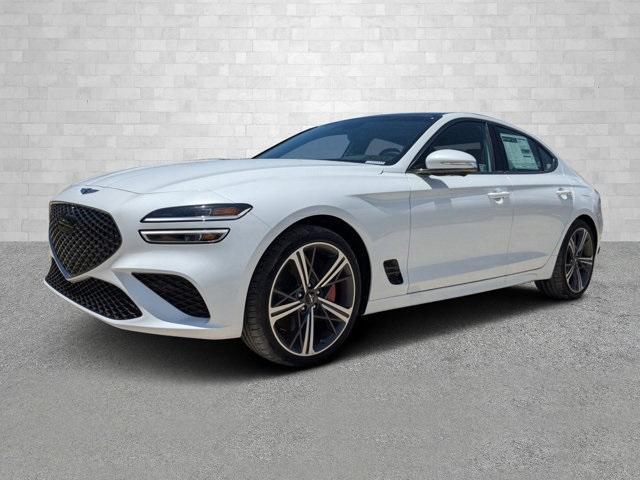 new 2025 Genesis G70 car, priced at $56,750