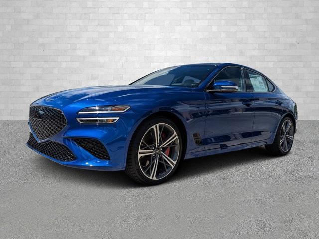 new 2025 Genesis G70 car, priced at $56,940