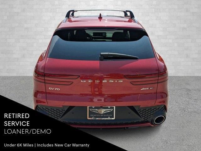 new 2024 Genesis GV70 car, priced at $58,831