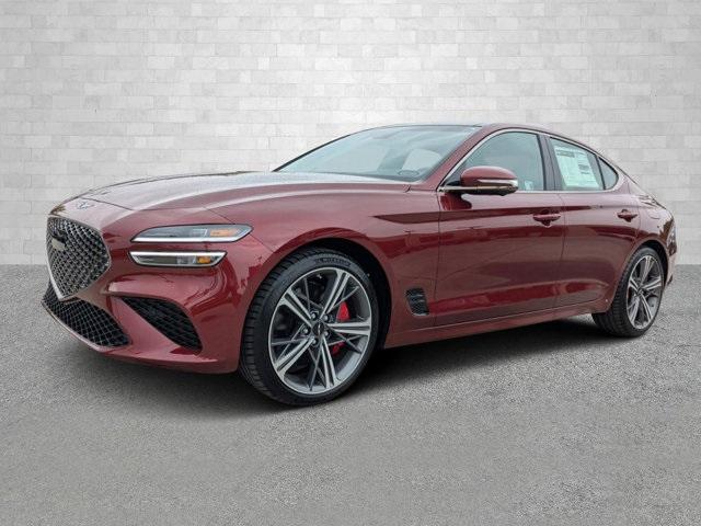 new 2025 Genesis G70 car, priced at $56,975