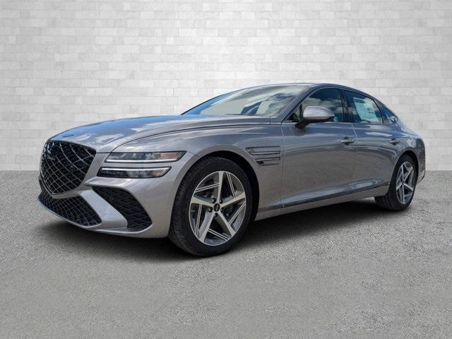 new 2025 Genesis G80 car, priced at $72,910