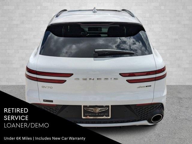 new 2024 Genesis GV70 car, priced at $61,500