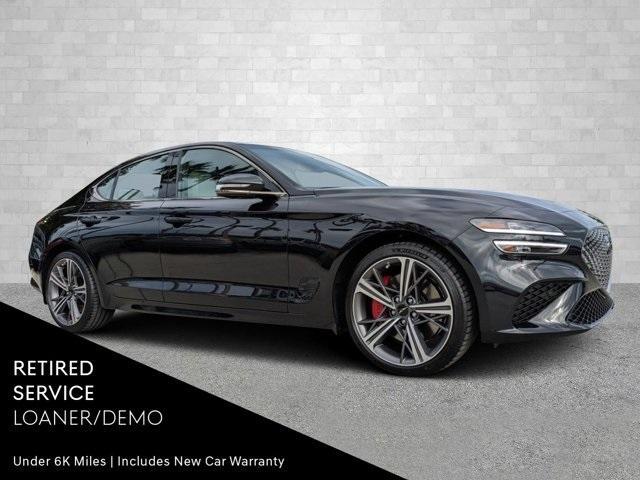 new 2024 Genesis G70 car, priced at $51,056