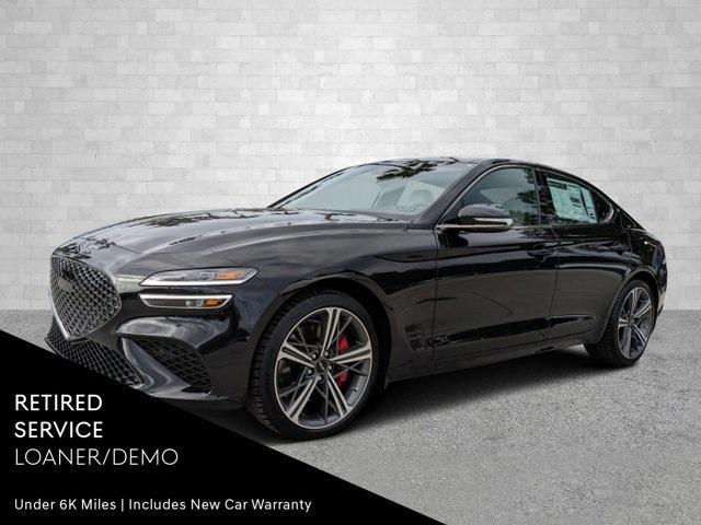 new 2024 Genesis G70 car, priced at $51,056