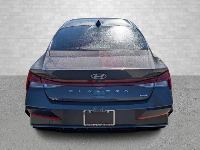 new 2025 Hyundai Elantra HEV car, priced at $32,410