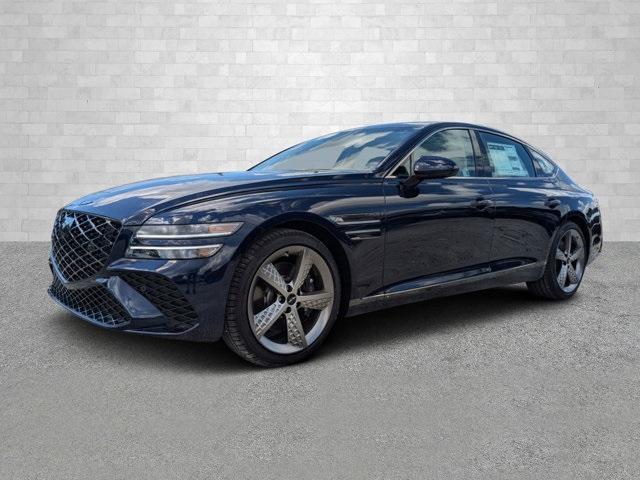 new 2025 Genesis G80 car, priced at $80,355