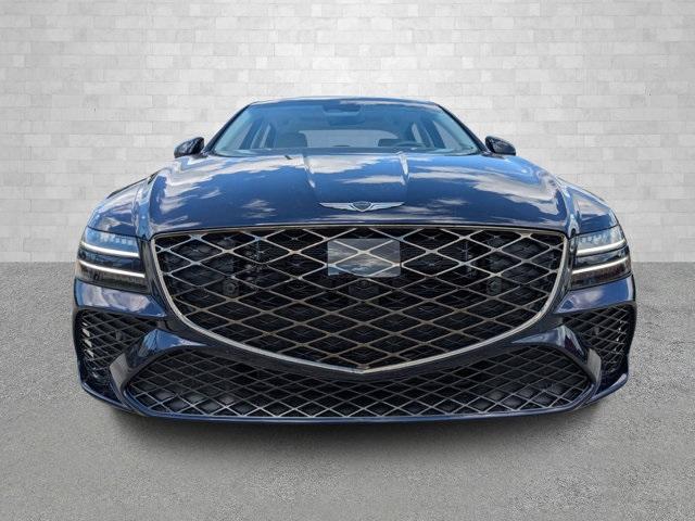 new 2025 Genesis G80 car, priced at $80,355