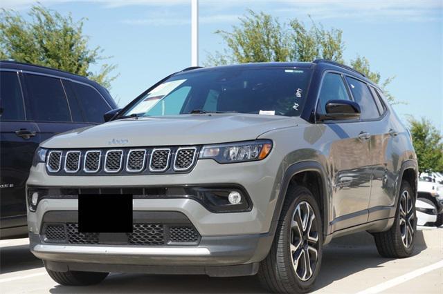 used 2023 Jeep Compass car, priced at $21,598