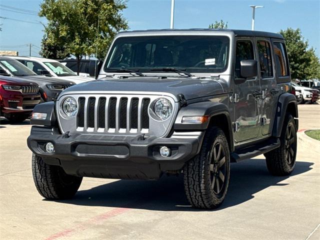 used 2021 Jeep Wrangler Unlimited car, priced at $29,877