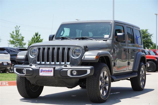 used 2022 Jeep Wrangler Unlimited car, priced at $39,877