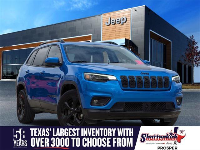 used 2021 Jeep Cherokee car, priced at $23,717