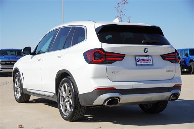 used 2022 BMW X3 car, priced at $29,839