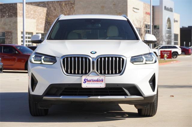 used 2022 BMW X3 car, priced at $29,839