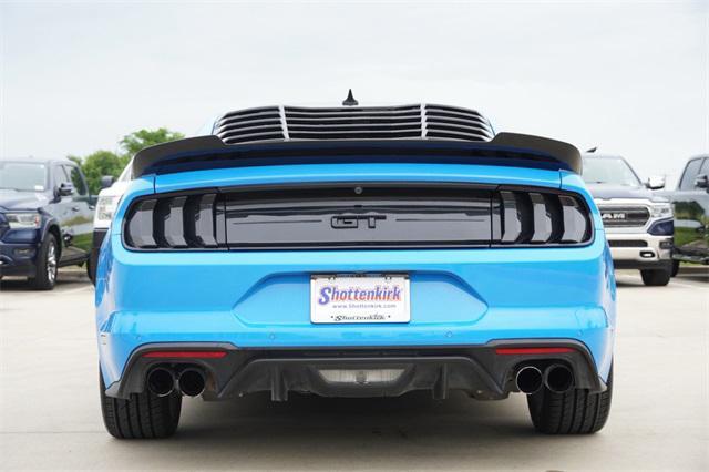 used 2022 Ford Mustang car, priced at $35,789