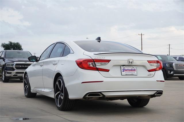 used 2021 Honda Accord car, priced at $21,588