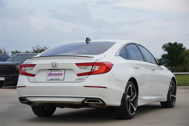 used 2021 Honda Accord car, priced at $21,588