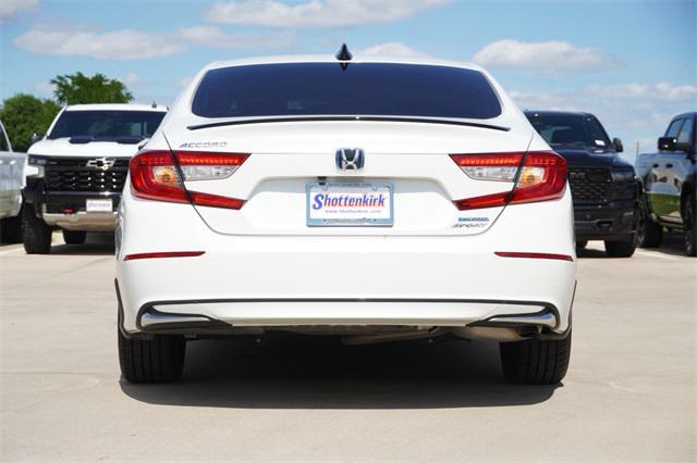 used 2022 Honda Accord Hybrid car, priced at $22,837