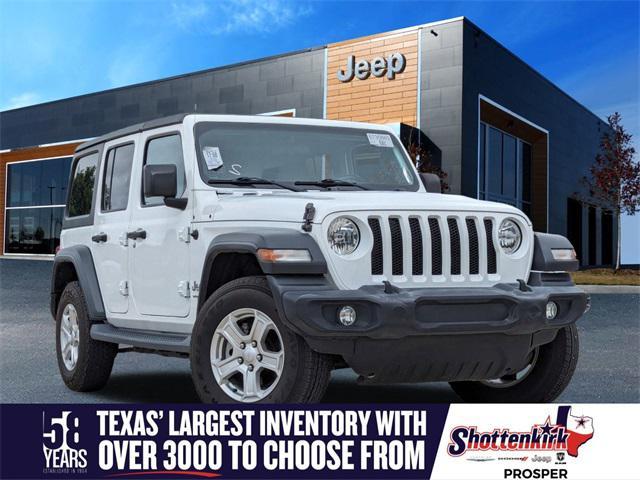 used 2020 Jeep Wrangler Unlimited car, priced at $30,482